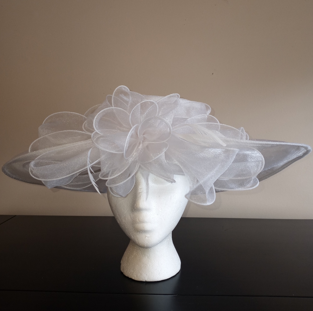 WhiteSomething Special Fancy Hat